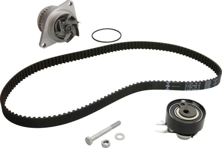 INA 530 0166 30 - Водяний насос + комплект зубчатого ременя autocars.com.ua