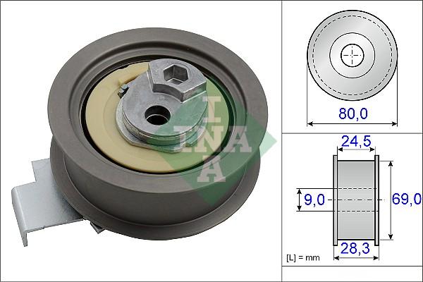 INA 531 0840 10 - Натяжной ролик, ремень ГРМ avtokuzovplus.com.ua