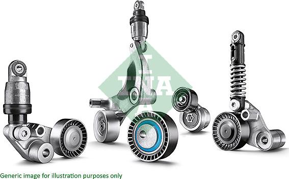 INA 531 0913 10 - Натяжна ролик, ремінь ГРМ autocars.com.ua