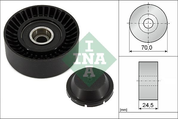 INA 532 0552 10 - Направляющий ролик, поликлиновый ремень avtokuzovplus.com.ua