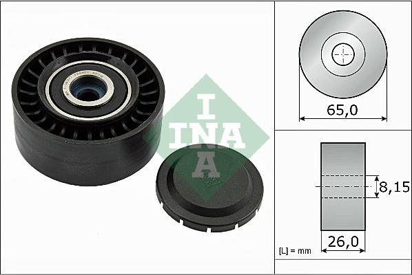 INA 532 0564 10 - Направляющий ролик, поликлиновый ремень avtokuzovplus.com.ua