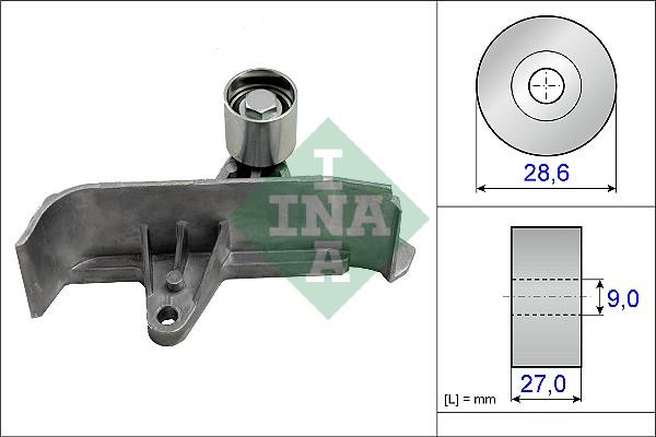 INA 532 0601 10 - Направляющий ролик, зубчатый ремень avtokuzovplus.com.ua