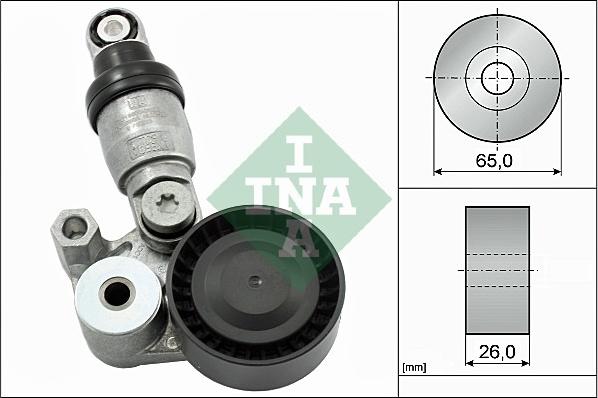 INA 533 0129 10 - Натяжитель, поликлиновый ремень avtokuzovplus.com.ua