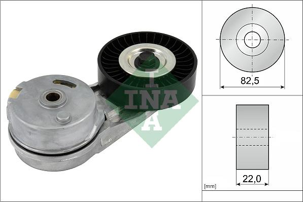 INA 534 0124 30 - Натяжитель, поликлиновый ремень avtokuzovplus.com.ua