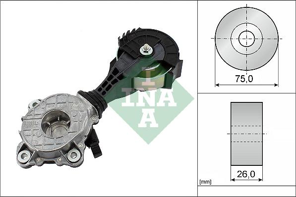 INA 534 0426 10 - Натяжитель, поликлиновый ремень avtokuzovplus.com.ua