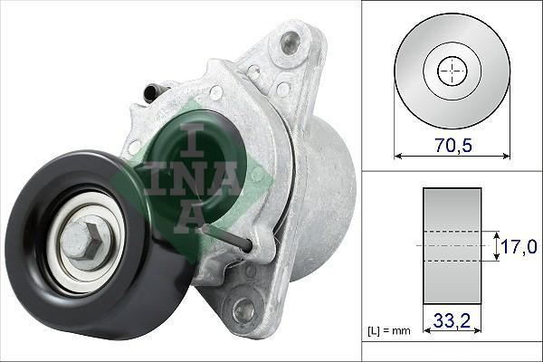 INA 534 0435 10 - Натяжна планка autocars.com.ua