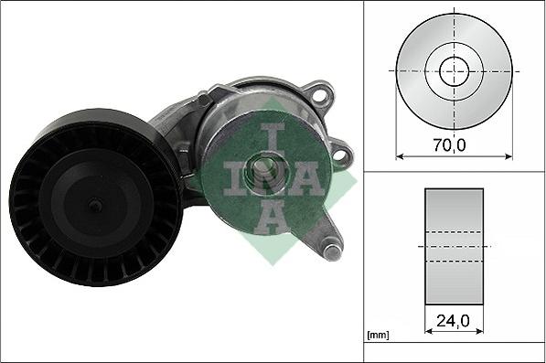 INA 534 0553 10 - Натяжитель, поликлиновый ремень avtokuzovplus.com.ua