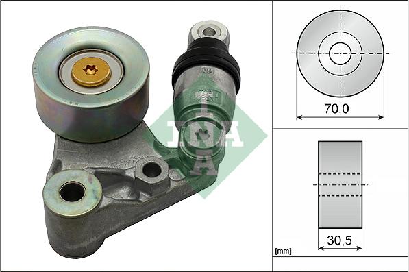 INA 534 0629 10 - Натяжитель, поликлиновый ремень autodnr.net