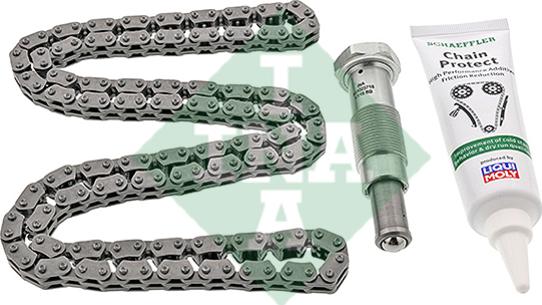 INA 558 0046 10 - Комплект ланцюга приводу распредвала autocars.com.ua