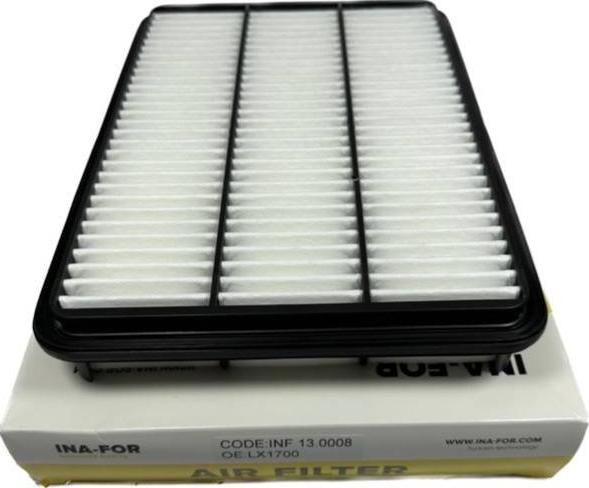 INA-FOR INF13.0008 - Повітряний фільтр autocars.com.ua