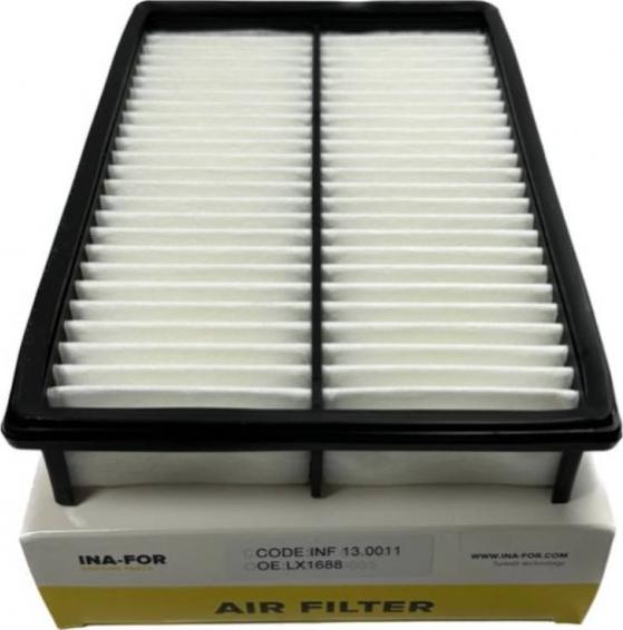 INA-FOR INF13.0011 - Повітряний фільтр autocars.com.ua