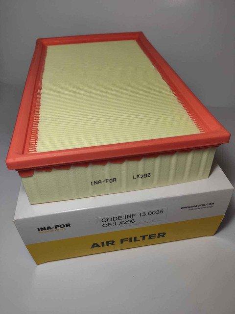 INA-FOR INF13.0035 - Повітряний фільтр autocars.com.ua