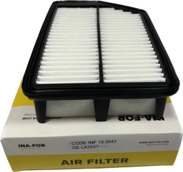 INA-FOR INF13.0041 - Повітряний фільтр autocars.com.ua