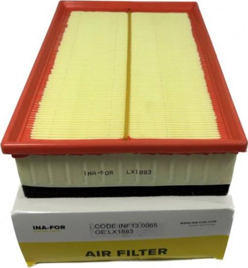 INA-FOR INF13.0065 - Повітряний фільтр autocars.com.ua
