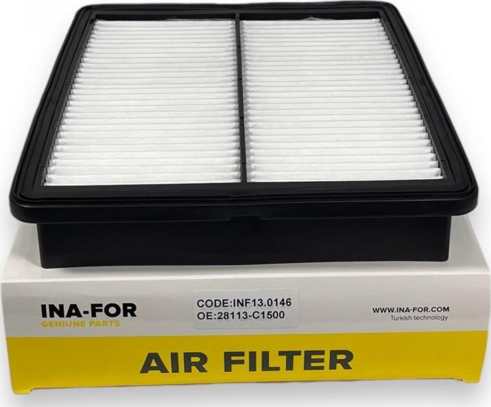 INA-FOR INF13.0146 - Повітряний фільтр autocars.com.ua