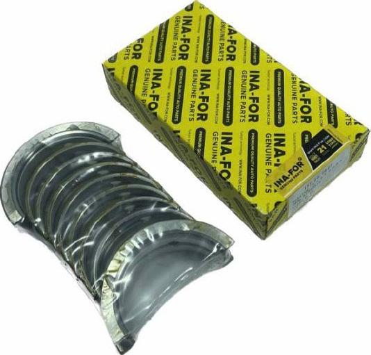 INA-FOR INF20.0607 - Комплект підшипників колінчастого вала autocars.com.ua