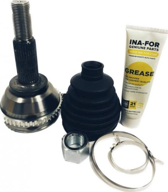 INA-FOR INF30.0404 - Шарнірний комплект, ШРУС, приводний вал autocars.com.ua