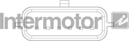 INTERMOTOR 19360 - Датчик потоку, маси повітря autocars.com.ua