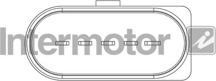 INTERMOTOR 19361 - Датчик потоку, маси повітря autocars.com.ua