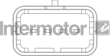 INTERMOTOR 19363 - Датчик потоку, маси повітря autocars.com.ua