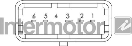 INTERMOTOR 19435-M - Датчик потоку, маси повітря autocars.com.ua