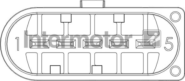 INTERMOTOR 19442-M - Датчик потоку, маси повітря autocars.com.ua
