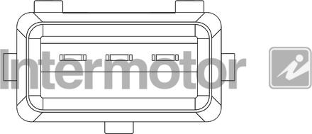 INTERMOTOR 19464-M - Датчик потоку, маси повітря autocars.com.ua