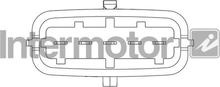 INTERMOTOR 19474 - Датчик потоку, маси повітря autocars.com.ua