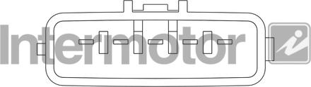 INTERMOTOR 19746 - Датчик потоку, маси повітря autocars.com.ua