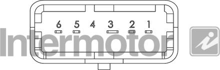 INTERMOTOR 19651-M - Датчик потоку, маси повітря autocars.com.ua