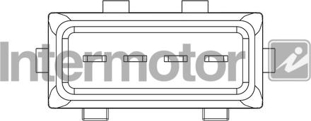 INTERMOTOR 19657 - Датчик потоку, маси повітря autocars.com.ua