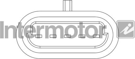 INTERMOTOR 19751 - Датчик потоку, маси повітря autocars.com.ua