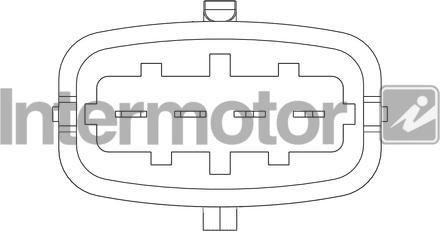 INTERMOTOR 19781 - Датчик потоку, маси повітря autocars.com.ua