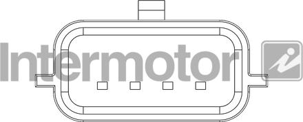 INTERMOTOR 19790 - Датчик потоку, маси повітря autocars.com.ua