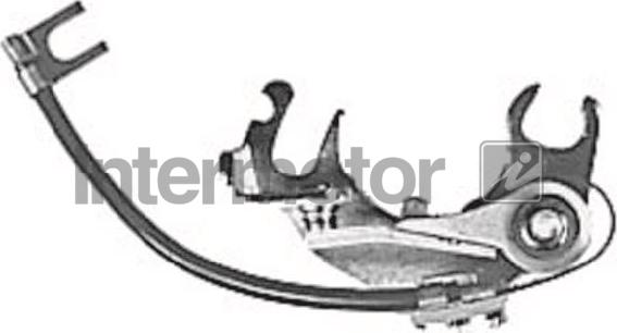 INTERMOTOR 23760V - Контактна група, розподільник запалювання autocars.com.ua