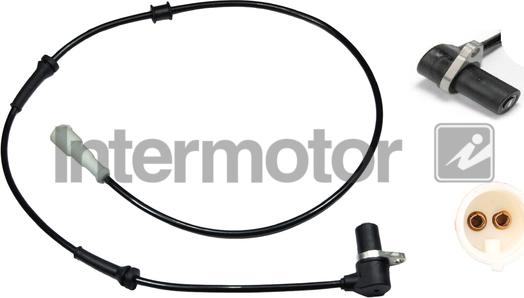 INTERMOTOR 60106 - Датчик ABS, частота обертання колеса autocars.com.ua