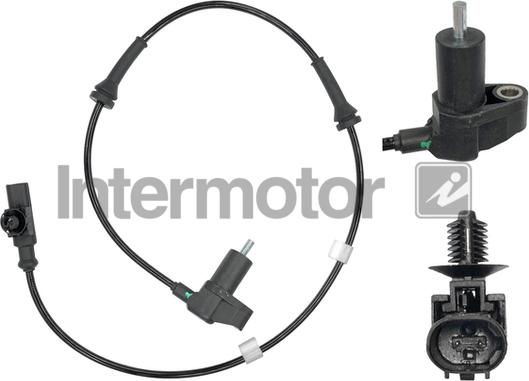 INTERMOTOR 60407 - Датчик ABS, частота обертання колеса autocars.com.ua