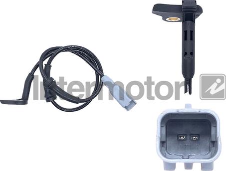 INTERMOTOR 60757 - Датчик ABS, частота обертання колеса autocars.com.ua