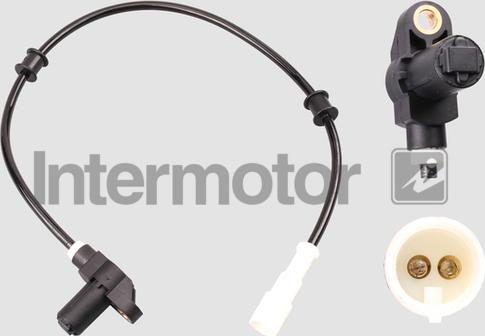 INTERMOTOR 60834 - Датчик ABS, частота обертання колеса autocars.com.ua