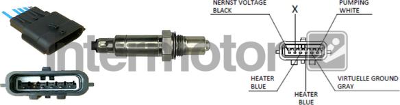 INTERMOTOR 65182 - Лямбда-зонд autocars.com.ua