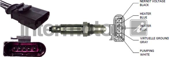 INTERMOTOR 65189 - Лямбда-зонд autocars.com.ua