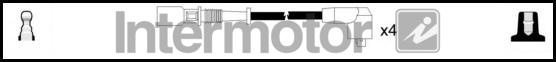 INTERMOTOR 73294 - Комплект проводів запалювання autocars.com.ua