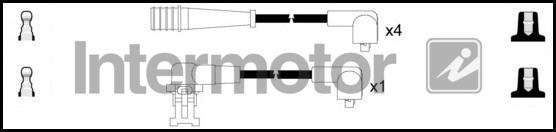 INTERMOTOR 73331 - Комплект проводів запалювання autocars.com.ua