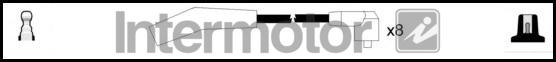 INTERMOTOR 73513 - Комплект проводів запалювання autocars.com.ua
