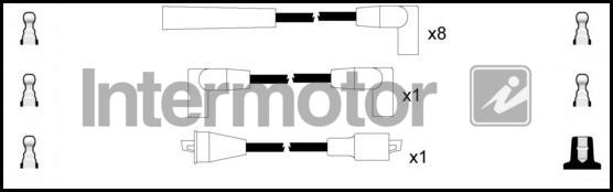 INTERMOTOR 73519 - Комплект проводів запалювання autocars.com.ua