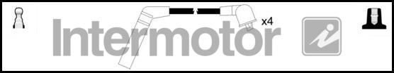 INTERMOTOR 73575 - Комплект проводів запалювання autocars.com.ua