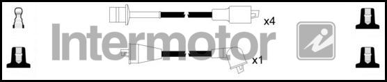 INTERMOTOR 73635 - Комплект проводів запалювання autocars.com.ua