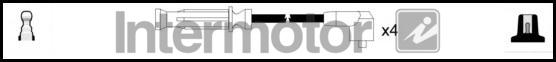 INTERMOTOR 73679 - Комплект проводів запалювання autocars.com.ua
