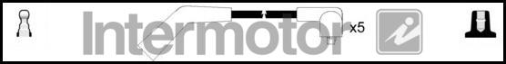 INTERMOTOR 73681 - Комплект проводів запалювання autocars.com.ua