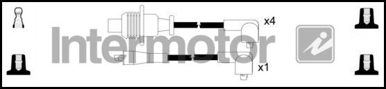 INTERMOTOR 73770 - Комплект проводів запалювання autocars.com.ua